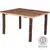 Mesa de madera de materiales naturales con sello de bienestar animal 'Animal Welfare Compliant', número de inspección 202212021 según la ley austriaca de protección animal art. 18.