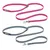 Ruffwear Hundeleinen in Pink und Grau, verstellbar mit Metallkarabiner und robustem Material. Ruffwear Hundeleinen in Pink und Grau, verstellbar mit Metallkarabiner und robustem Material.