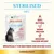 Sterilised HFC chicken fillet food, 100% natural, mono protein, reduced calorie intake, specifically for neutered and spayed cats. Adult and mature cat product.