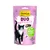 GimCat Duo Soft Snacks, ave con cordero, extra carnosos, menos de 1,5 kcal por pieza, sin cereales, azúcares añadidos ni colorantes artificiales, fabricados en Austria.