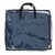 Nomad Tales Tasche in Dunkelblau, verpackt in transparenter Kunststoffhülle mit Tragegriffen. Sichtbarer Text: 'Sharing your journey'.