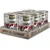 Belcando Dog Food Baseline lamb, Made in Germany, 70% rich in lamb. Six cans on wooden tray with 'Made in Germany' inscription.
