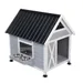 Modern Living Outdoor-Hundehütte Belmont - ca. L 101 x B 92 x H 95,5 cm