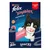 Felix Joyables tasty liquid treats with salmon, low in calories, irresistible taste, shown as snacks product packaging.