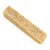Chew snack in rectangular shape, beige with visible herb pieces.