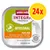 animonda INTEGRA PROTECT INTESTINAL PUTE PUR, czysty indyk, 24x tacka, highly digestible, veterinary diet, urinary pH 6,4–6,5, bei akutem Durchfall animonda INTEGRA PROTECT INTESTINAL PUTE PUR, czysty indyk, 24x tacka, highly digestible, veterinary diet, urinary pH 6,4–6,5, bei akutem Durchfall