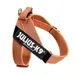 Julius-K9 IDC® Color & Grey Harness - Orange/Grey - Size L/1: Chest width 63 - 85cm