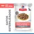 Hill's Science Plan Premium Trozos en Salsa con Salmón para gatos esterilizados, Adultos 1-6, comida húmeda con salmón, trozos en salsa.