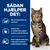 Infografik: 88% af kattene tabte sig derhjemme, understøtter vægttab og aktiv bevægelse, nemt vægttab uden stor reduktion af portionsstørrelsen.