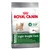 Pachet Royal Canin Mini Light Weight Care pentru câini de talie mică, text vizibil: 'Reduces Calorie Intake', imagine câine mic și crochete pe ambalaj.