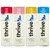Four tubes labelled as 100% real tuna treats, prawn treats, chicken treats, and white fish treats. Text: the healthier treat cats love to eat.