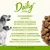 Daily con componenti naturali, alimentazione quotidiana equilibrata, prebiotici per la salute intestinale, glucosammina e condroitina per le articolazioni, crocchette adatte a cani di tutte le taglie. Daily con componenti naturali, alimentazione quotidiana equilibrata, prebiotici per la salute intestinale, glucosammina e condroitina per le articolazioni, crocchette adatte a cani di tutte le taglie.