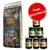 Belcando Dog Food Adult Dinner M–XL, sac 12,5 kg et 6 boîtes de pâtée Belcando avec photo de chien. Texte visible : Pack gourmand.