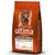 Saco de pienso Affinity Ultima Yorkshire Terrier, 1,5 kg. Texto visible: pollo, arroz, cereales integrales, sin colorantes ni conservantes. Imagen de ingredientes en la parte frontal.