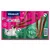 Vitakraft Cat Stick mini, 6 sticks, anatra e coniglio, ricetta senza zucchero, extra meaty 95%, immagine di gatto bianco e bastoncini visibili sulla confezione.