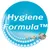 Hygiene Formula™ mit blauen Perlen und kleinen Steinen, Produktmerkmal für Hygiene und Sauberkeit.