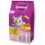 Sac Whiskas Sterile 1+ au poulet, 14 kg, image d’un chat gris et gamelle de croquettes, mentions : 100 % équilibré, sans colorants artificiels, gestion du poids, texte multilingue visible.