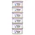 Zes blikken thrive Complete Beef with Vegetables kattenvoer, tekst: 0% Nonsense* zichtbaar op elk blik.