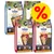 Flere poser bosch High Premium Concept Adult hundefoder, varianter med fisk & kartoffel samt lam & ris, 1,0 kg. Stor gul procent-tegn viser tilbud.