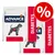 Advance Veterinary Diets, napis DIABETES na czerwonym tle, symbol procentu. Opakowanie z wizerunkiem psa i logo affinity.