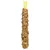 Feeding swing with grains, seeds and dried fruits, yellow plastic holder on top.