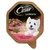 Cesar Landküche mit Kalb und Truthahn in köstlicher Sauce. Verpackung zeigt Schale mit Fleischstücken und weissen Hund.
