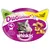 Envase de Whiskas Duolicious con imagen de gato, trozos rellenos, texto '+20% mehr Inhalt', 'Mit Huhn und Joghurt', y símbolo de vitaminas A, C, E. Texto en alemán y francés visible.