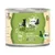 catz finefood Bio N°505, BIO-ENTE ORGANIC DUCK, vihreä etiketti, Bio-sertifikaatti, kissan siluetti ja perhosia näkyvissä purkin etiketissä