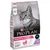 Purina Pro Plan Delicate Adult, karma dla kotów dorosłych 1+, główny składnik indyk, widoczne oznaczenia OptiDigest i ISFM, opakowanie z wizerunkiem kota.