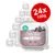 Smilla Fine Menu cat food, with turkey & rabbit, 24 x 100g trays. Contains taurine, grain-free recipe. Image shows product packaging with a grey cat and visible text. Smilla Fine Menu cat food, with turkey & rabbit, 24 x 100g trays. Contains taurine, grain-free recipe. Image shows product packaging with a grey cat and visible text.
