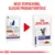 Royal Canin Neutered Balance. Neue Verpackung, gleiche Produktvorteile. Links alte Verpackung mit Katzen-Silhouette, rechts neue Verpackung mit Katzenfoto.