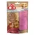 Συσκευασία 8 in 1 Meaty Treats, 100% duck, freeze dried. Εμφανίζονται κομμάτια λιχουδιάς και πάπια. Χωρίς ζάχαρη, χρωστικές, ενισχυτικά γεύσης, συντηρητικά, ΓΤΟ.