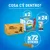 Purina Dentalife Daily Oral Care per cani, confezione da 2 scatole, 24 bustine e 72 sticks. Testo visibile: 'Cosa c'è dentro?', 'x2', 'x24', 'x72 sticks'.