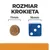 Rozmiar krokieta: średnica 11 mm, obok dla porównania niebieska kostka do gry o boku 16 mm. Rozmiar krokieta: średnica 11 mm, obok dla porównania niebieska kostka do gry o boku 16 mm.