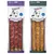 Dokas Hundesnack 1 Meter Kaurolle Mixpaket Huhn & Ente - 2 x 315 g 