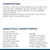 Összetétel és analitikai alkotórészek angolul: fehérje 29,6%, zsír 21%, rost 1,7%, hamu 5,3%, kalcium 0,86%, foszfor 0,63%, vitamin A 43 301 IU/kg, D3 609 IU/kg, E 550 mg/kg stb.