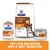 Hill's Prescription Diet Kidney Care k/d food shown in dry and wet varieties, with text stating 'Try our delicious dry & wet varieties'.