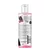 Back label of Baby Fresh Shampoo bottle showing ingredients list, usage instructions, social media icons, barcode and website address. Includes a short product story and pet image.
