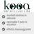 kooa THE PET CARE LINE. morbidi dentini in silicone, raccoglie il pelo in eccesso, effetto massaggiante