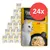 Miamor Feine Filets Huhn Pur v omáčce, 24× kapsička, na obalu bílá kočka a miska s kuřecím masem, text: 100% Filet, NEU in SAUCE, Helle Filetstückchen