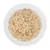 Ciotola bianca con alimento umido sminuzzato di colore beige chiaro, presentato senza confezione o marchio visibile.
