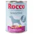Rocco Sensitive hondenvoer, 400 g blik. Tekst: SENSITIVE, SINGLE 1 PROTEIN, Turkey & potato, Die Fleischmahlzeit. Afbeelding van kalkoen en aardappel.