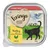 Feringa Classic Meat, Poultry with carrots & dandelion, ADULT, 100 g. Immagine della confezione con un gatto nero e paesaggio sullo sfondo. Testo in inglese.