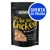 GREENWOOD Do the tasty Chicken! 97 % chicken breast, sin cereales, bolsa de 100 g. Texto en inglés. Etiqueta azul: OFERTA DE PRUEBA.