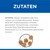 Zutaten: Weizen, Maisklebermehl, Mais, Hühner- und Truthahnfleischmehl, Erbsenkleie, Proteinhydrolysat, Cellulose, Tomatentrester, Leinsamen, tierische Fette, Kokosnussöl (2,2%), Karotten.