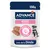 ADVANCE Veterinary Diets ATOPIC MINI <10 kg, 150 g, favorise la fonction cutanée, à la dinde. Illustration de morceaux de nourriture et de chien. ADVANCE Veterinary Diets ATOPIC MINI <10 kg, 150 g, favorise la fonction cutanée, à la dinde. Illustration de morceaux de nourriture et de chien.
