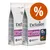 2 sacchi Exclusion Monoprotein Veterinary Diet Formula Hypoallergenic per cani taglia media e grande, visibile scritta Horse & Potato, simbolo percentuale su sfondo arancione.