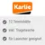 Karlie. 12 palline da tennis, inclusa borsa per il trasporto, adatte per launcher.