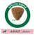 Triangle-shaped kibble with size scale 0–1 cm, green circle with text 'SPECIFIC KIBBLE', pink banner showing dog icon, 'ADULT with Salmon' in English.