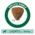 Triangular kibble piece with size scale 0–1 cm, text 'SPECIFIC KIBBLE'. Banner below shows dog icon and text: 'LIGHT IN FAT with Turkey'.